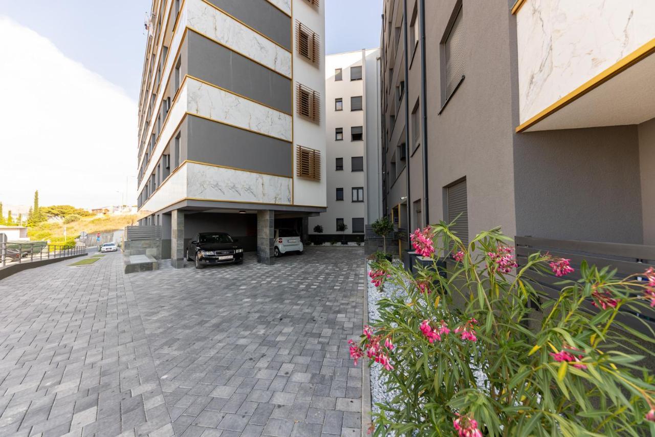 New Studio For 2, Free Private Garage Spot, Wi-Fi, 200 M From Mall Of สปลิท ภายนอก รูปภาพ